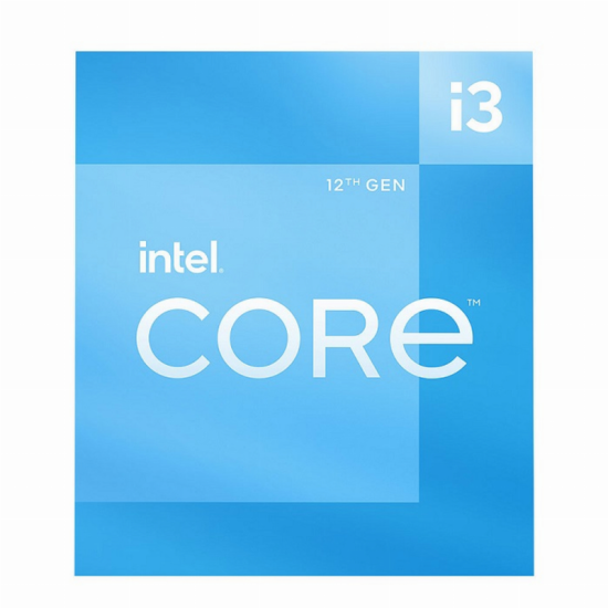 CPU Intel Alder Lake Core i3-12100, 4 Cores, 8 Threads (3.3GHz Up to 4.3GHz, 12MB, LGA1700), 60W, TRAY