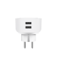 HAMA Смарт WiFi конктакт, 2 USB порта, 2300 W, 10 A, HAMA-176612