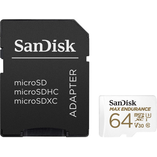 Карта памет SANDISK MAX Endurance SDXC UHS-I, U3, 64GB