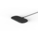 Wireless Dual Charging Pad RAPOO XC260, Qi, 7.5W/10W, Black