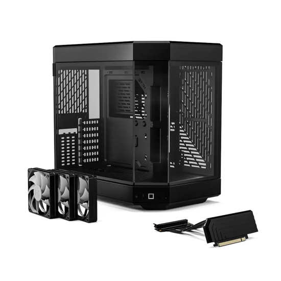 Case HYTE Y60 Tempered Glass, Mid-Tower, Black