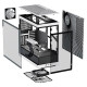 Case HYTE Y40 Tempered Glass, Mid-Tower, White and Black