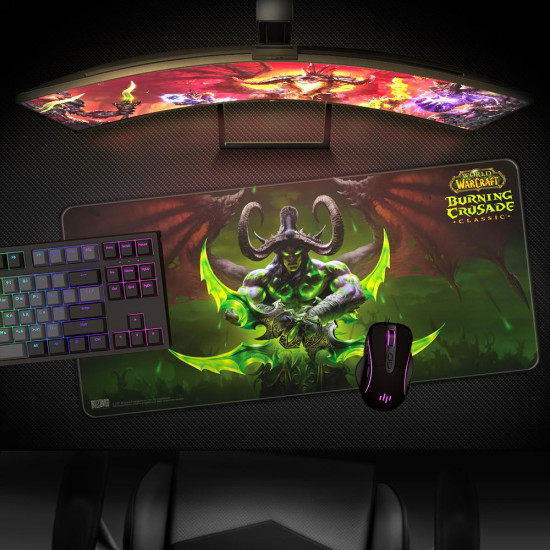 Gaming mousepad World of WarCraft Burning Crusade - Illidan, XL