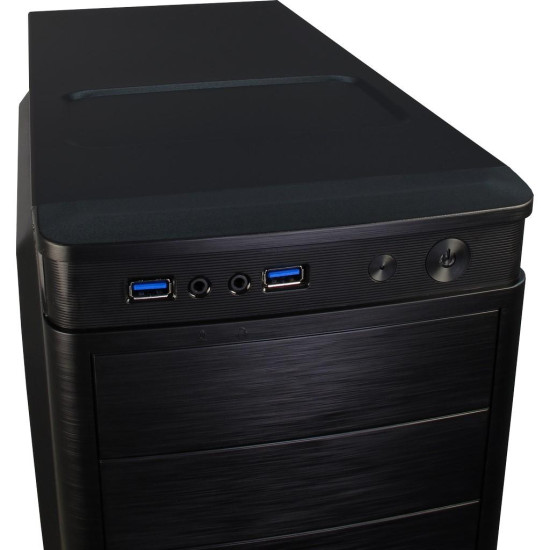 Case Кутия Inter Tech IT-5905, Mid-Tower, ATX
