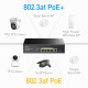Switch Cudy GS1005PTS1, 5-Port Gigabit PoE+ Switch with 1 SFP Slot