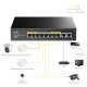 Switch Cudy FS1006PL, 8-Port 10/100/1000, PoE+ Switch with 2 Uplink Ports
