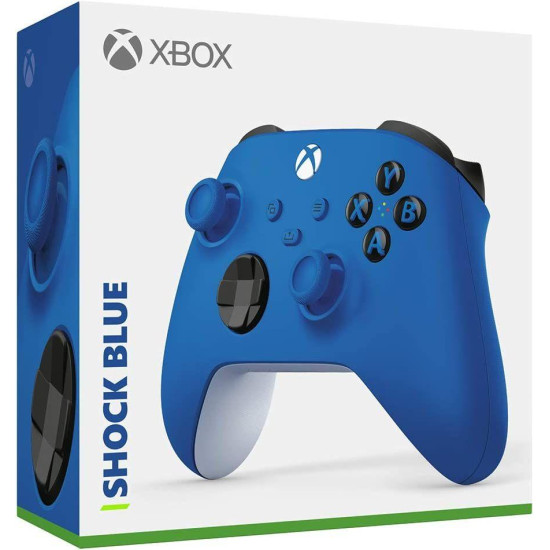 Controller Gaming Microsoft, За Xbox, Wireless, Shock Blue