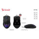 A4tech Gaming mouse bloody L65 Max,12000 cpi, Naraka, Black/white