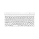 Wireless Keyboard A4TECH FBK30, Bluetooth & 2.4G, White, Smartphone Cradle