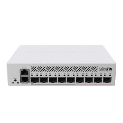 Switch Cloud Smart CRS310-1G-5S-4S+IN, L3 Gigabit Ethernet (10/100/1000), PoE