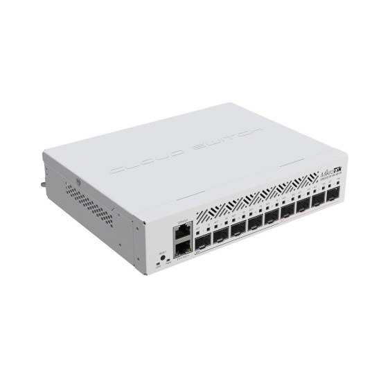 Switch Cloud Smart CRS310-1G-5S-4S+IN, L3 Gigabit Ethernet (10/100/1000), PoE