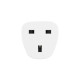 Travel Adapter Type G, 3-Pin, for Devices from the UK, 223459