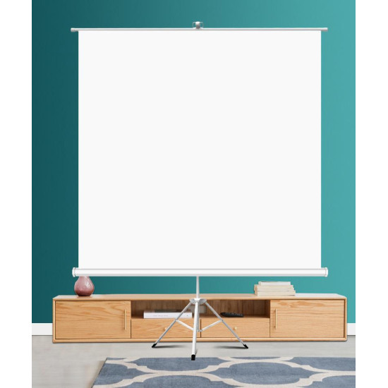 Tripod Projection Screen ESTILLO, 180 x 180, 1:1, White