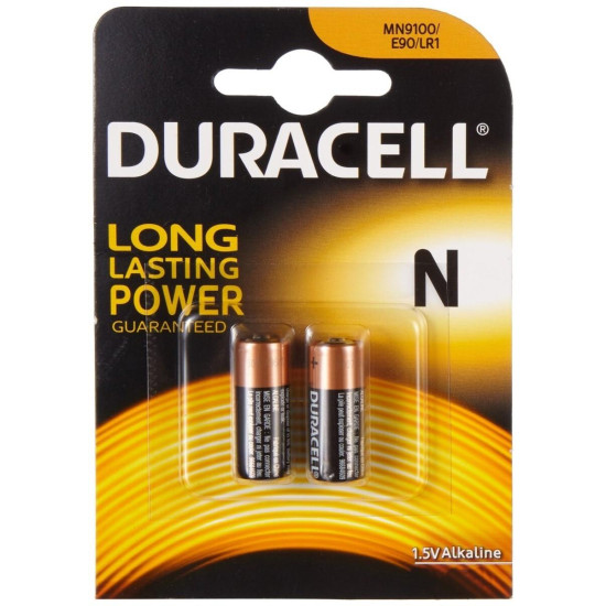 Battery DURACELL LR1 1.5V blister /2 batteries in pack/