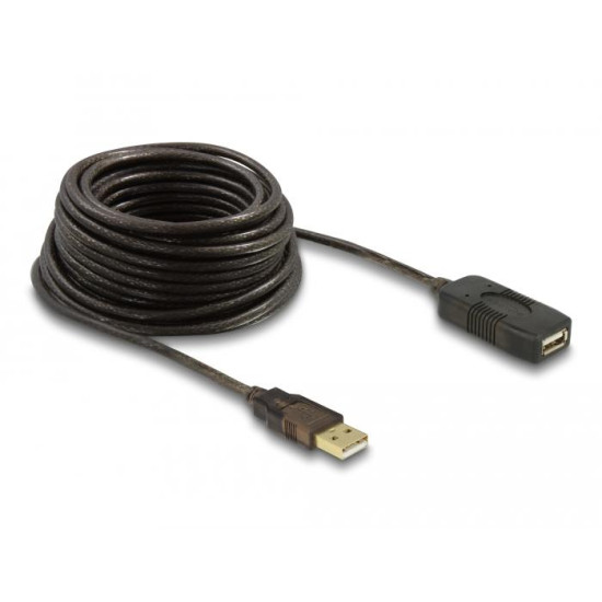 Delock Cable USB 2.0 Extension, active 10 m