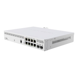 Switch 8 port Mikrotik CSS610-8P-2S+IN, 8 x Gigabit Ethernet ports, 2 x SFP