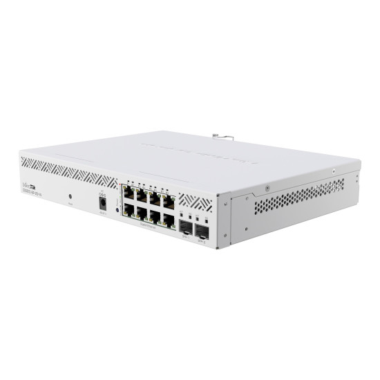 Суич MikroTik CSS610-8P-2S+IN, 8 x Gigabit Ethernet ports, 2 x SFP