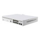 Суич MikroTik CSS610-8P-2S+IN, 8 x Gigabit Ethernet ports, 2 x SFP