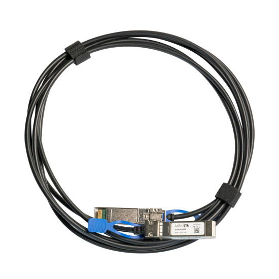 Кабел MikroTik XS+DA0001, SFP 1G - SFP+ 10G, 1m