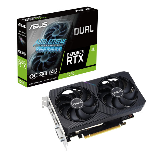 Graphic card ASUS Dual RTX 3050 OC V2 8GB GDDR6