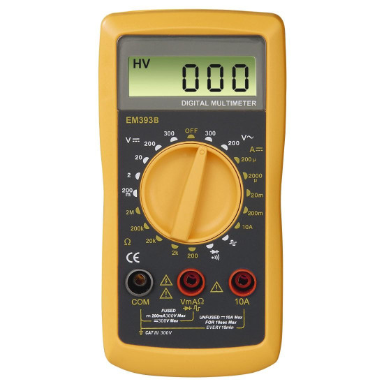 Hama Digital Multimeter, CAT III, 300 V, 223565