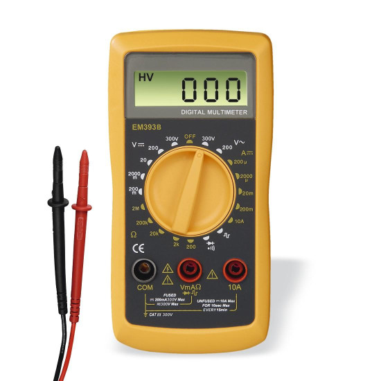 Hama Digital Multimeter, CAT III, 300 V, 223565