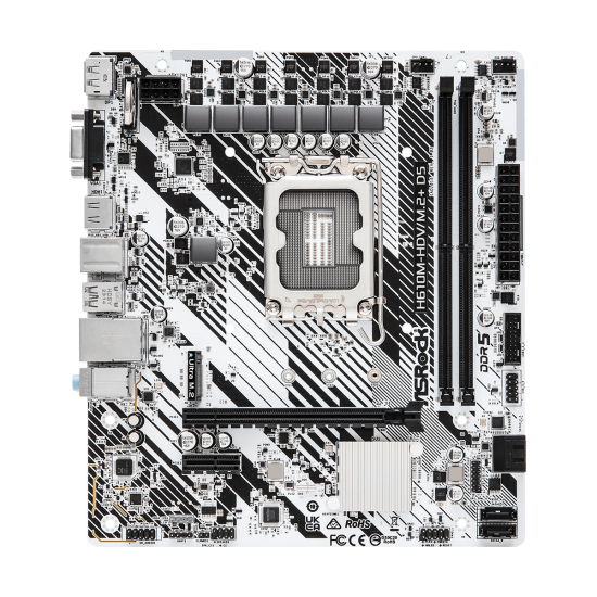 Motherboard ASRock H610M-HDV/M.2+ D5 LGA1700