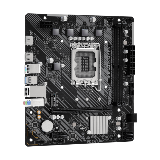 Motherboard ASRock H610M-H2/M.2, DDR5, mATX