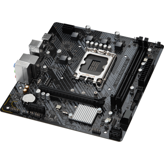 Motherboard ASRock H610M-H2/M.2, DDR5, mATX