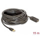 Delock Cable USB 2.0 Extension, active 15 m