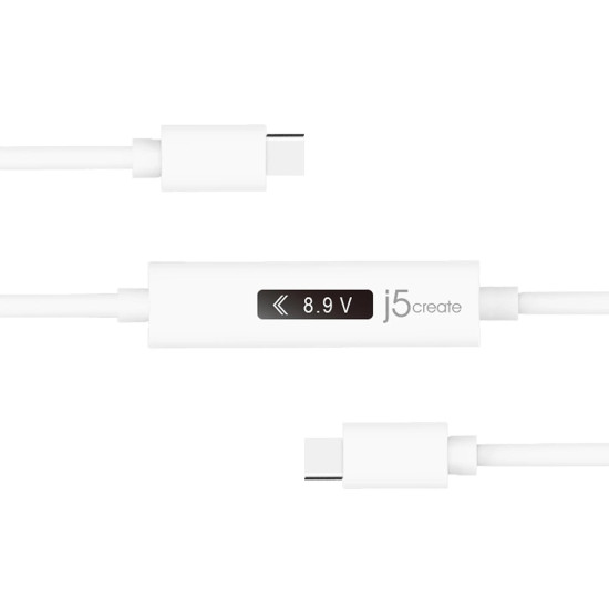 USB-C Dynamic Power Meter Charging Cable - USB-C to USB-C