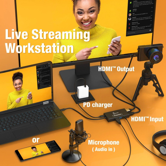j5create Video Capture USB Hub