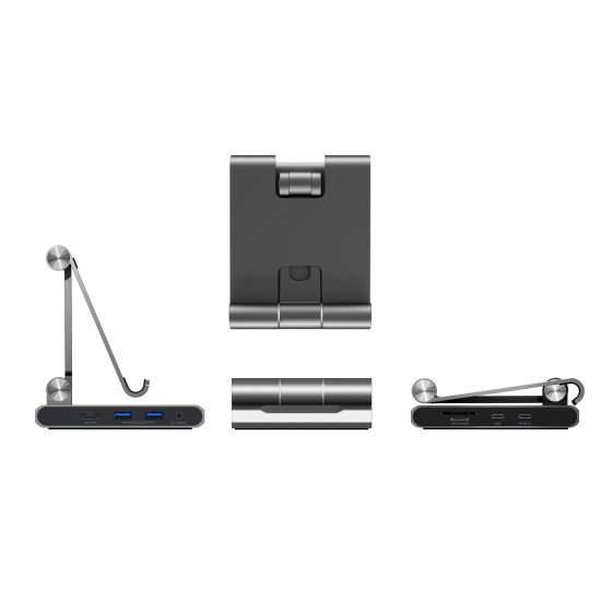 j5create Multi-Angle Stand with Docking Station for iPad Pro