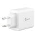 Мрежово зарядно j5create JUP3365E 65W, 3 порта, USB-C, USB-A