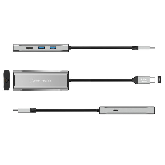 j5create 4K60 Elite USB-C 10Gbps Travel Dock