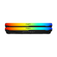 Memory Kingston FURY Beast Black RGB 16GB(2x8GB) DDR4 3600MHz CL17