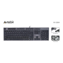 Keyboard A4tech KV-300H, 2 х USB port