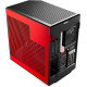 Case HYTE Y60 Tempered Glass, Mid-Tower, Black and Red
