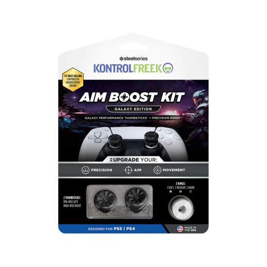 KontrolFreek Performance Thumbsticks + Precision Rings Galaxy Edition