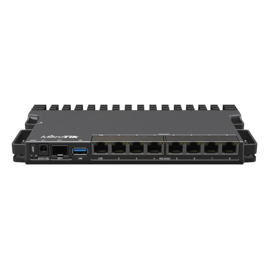 Рутер MikroTik RB5009UPr+S+IN, CPU 1.4GHz, 1GB, 7x10/100/1000, 1xSFP, USB 3.0