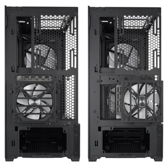 Case Lian Li LANCOOL 216 RGB Mid-Tower, Tempered Glass, Black