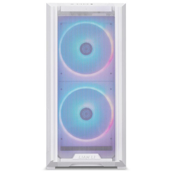 Case Lian Li LANCOOL 216 RGB Mid-Tower, Tempered Glass, White