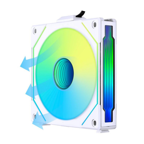Fan Lian Li UNI SL-INF Reverse Blade 120 ARGB PWM White