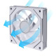 Fan Lian Li UNI SL-INF Reverse Blade 120 ARGB PWM White