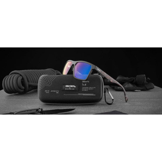Gaming Glasess GUNNAR x Call of Duty Alpha Edition - Onyx/Infrared - Amber