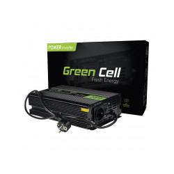 Инвертор UPS GREEN CELL, 12V, 300W/600W, Pure Sine Wave
