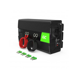 Инвертор GREEN CELL 24V/1000W  чиста синусоида