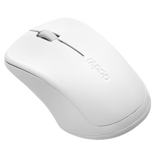 Wireless optical Mouse RAPOO 1680, Silent, 2.4GHz, White