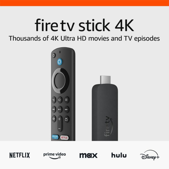 Fire TV Stick 4K streaming device G2, Wi-Fi 6, Alexa Voice Remote