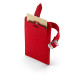 Етикетник за багаж Skross Luggage Tags, Карта за контакт, Червен